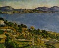 Mar en L Estaque Paisaje de Paul Cezanne